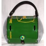 John Deere Logo License Plate Purse Handbag