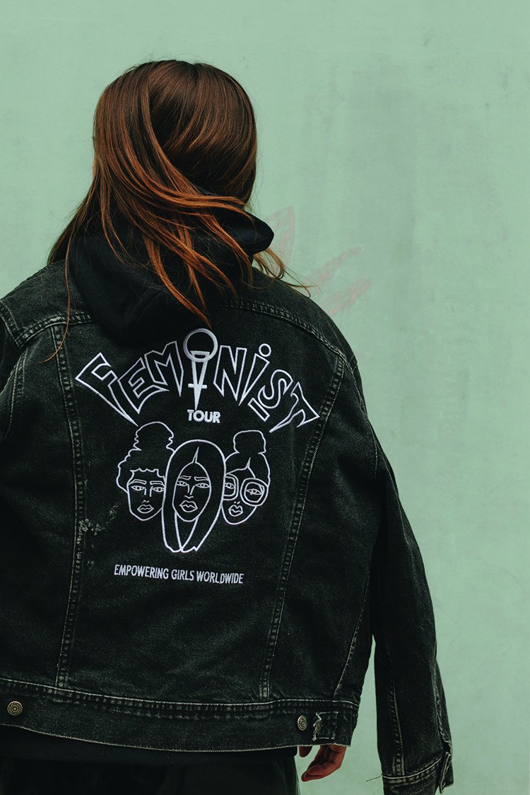 Feminist Tour Custom Denim jacket